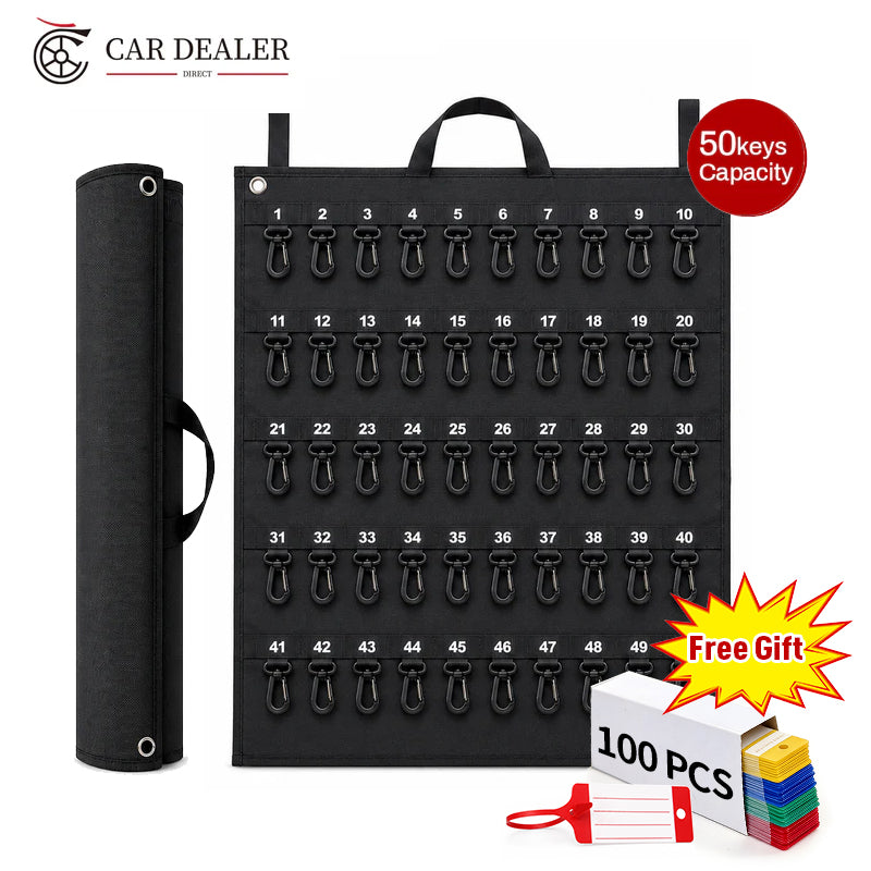 50 Hook Rollable Key Case for AU Dealers