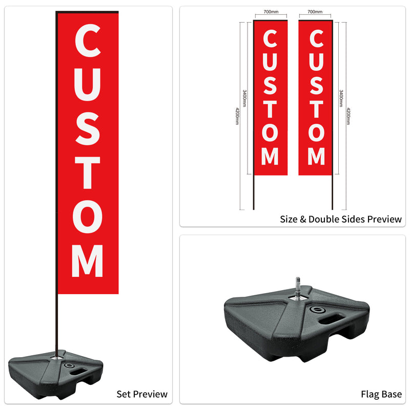 Car Dealership Used Car Advertising Flag