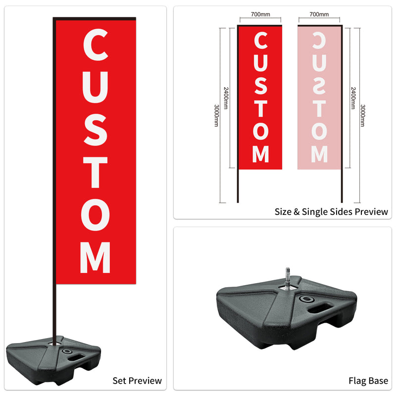 Car Dealership Used Car Advertising Flag