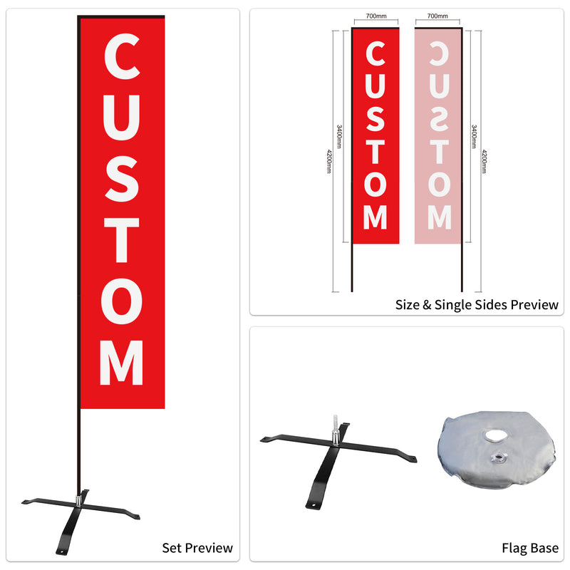 Car Dealership Used Car Advertising Flag