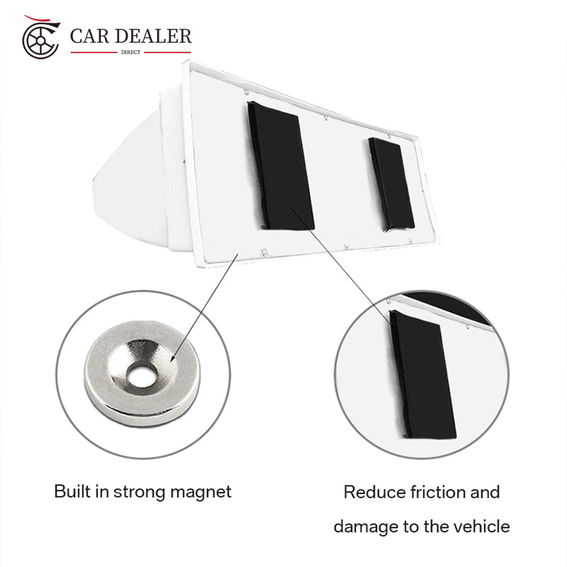 L72 Car Roof Advertising Sign High Visibility Magnetic Cones Car Top Hat