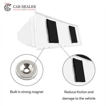 L72 Car Roof Advertising Sign High Visibility Magnetic Cones Car Top Hat