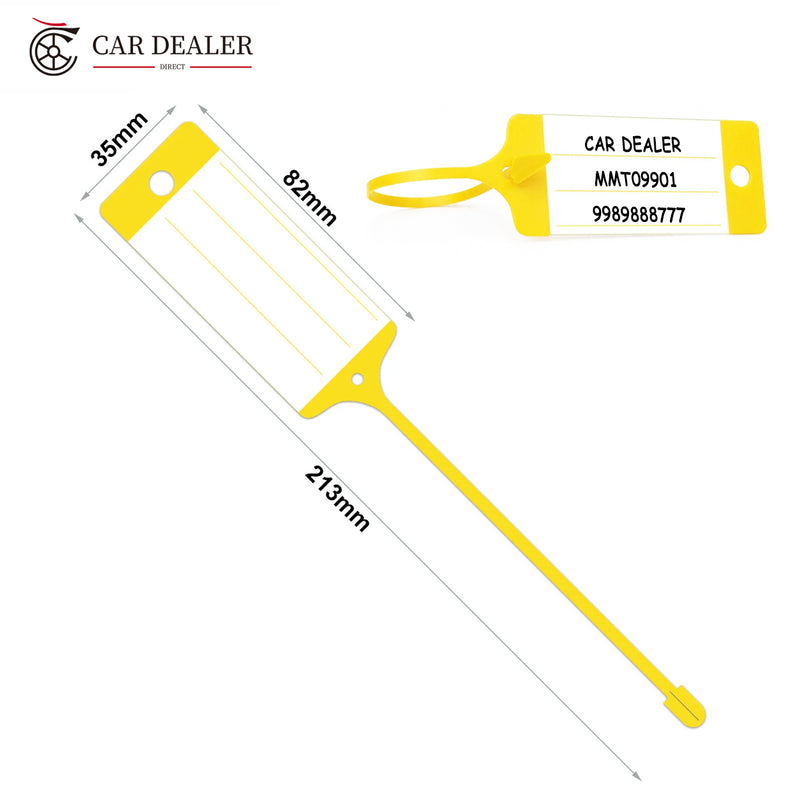 PP Universal Blank Key Tag For Car Service Shop — Australia Cardealer ...