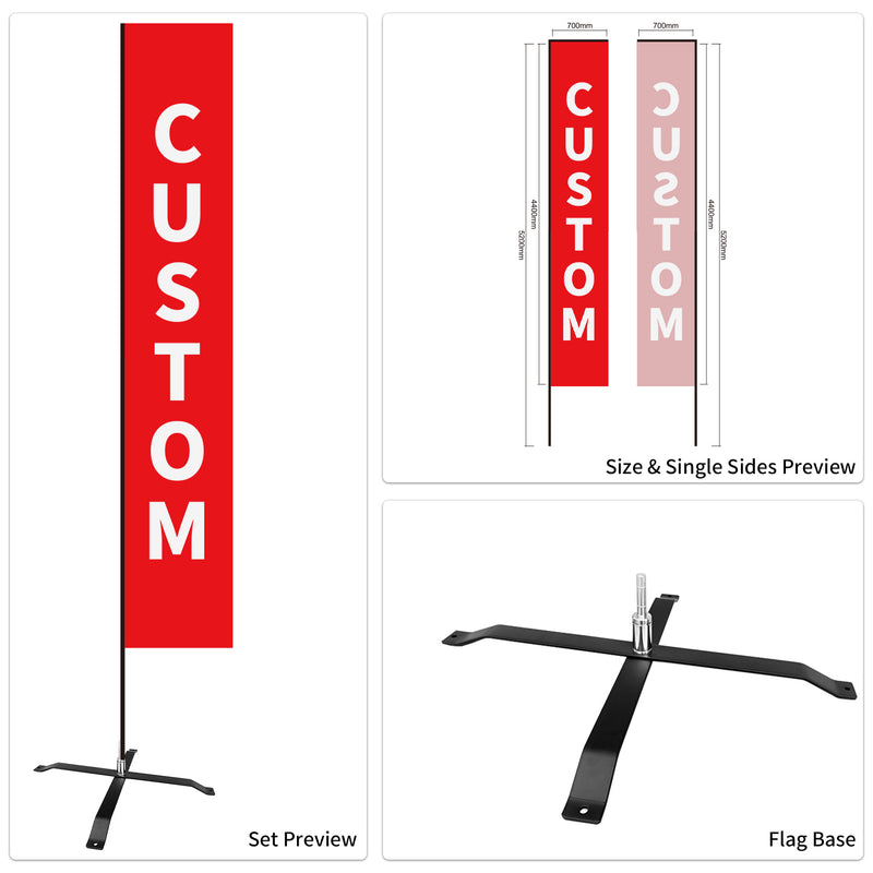 Car Dealership Used Car Advertising Flag