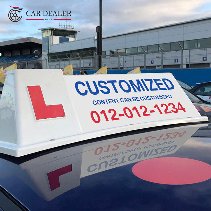 L72 Car Roof Advertising Sign High Visibility Magnetic Cones Car Top Hat