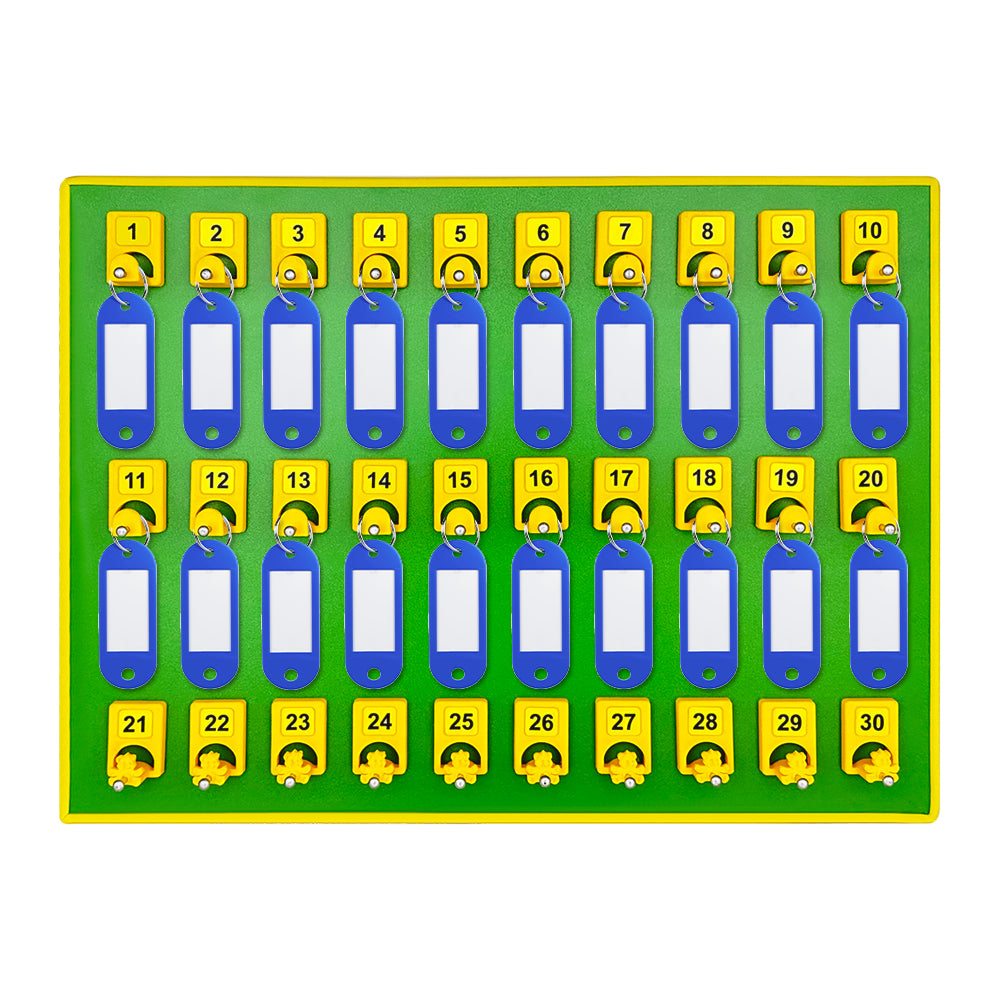 30 Pet-themed Hooks Wooden Car Key Hook Board