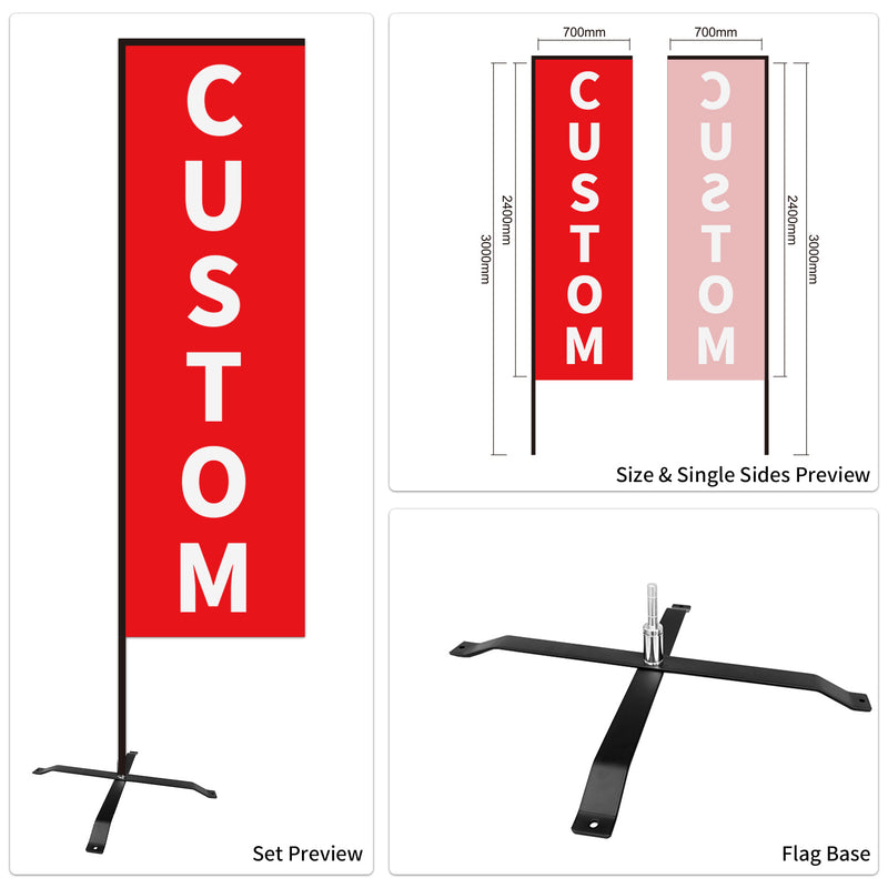 Car Dealership Used Car Advertising Flag
