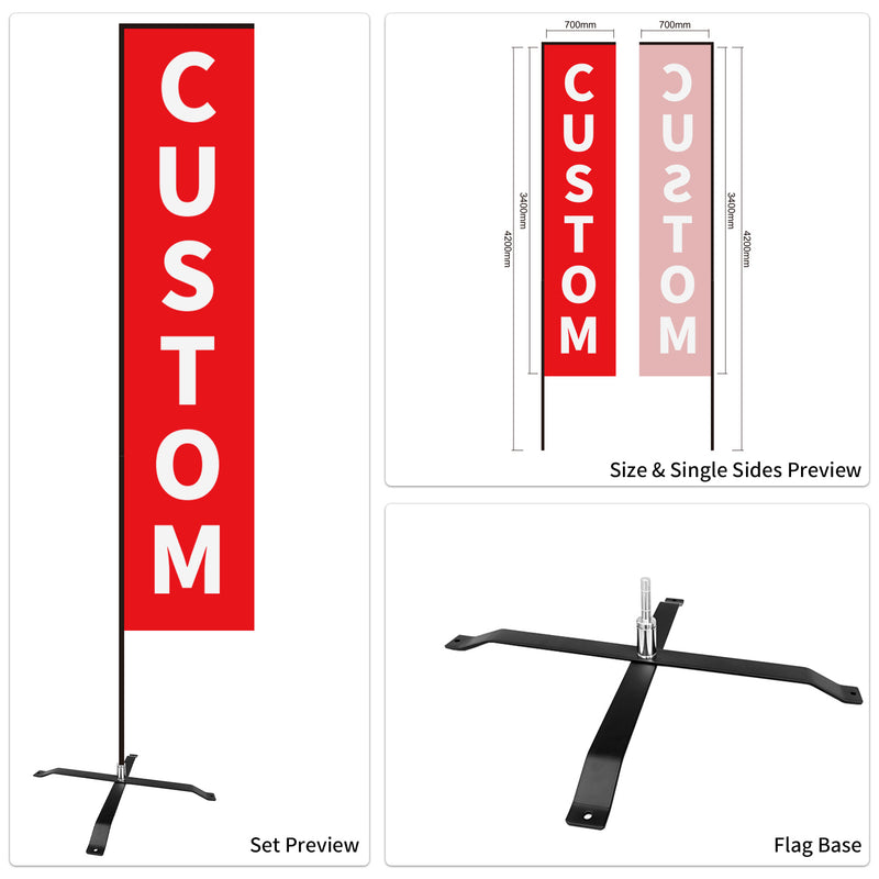 Car Dealership Used Car Advertising Flag