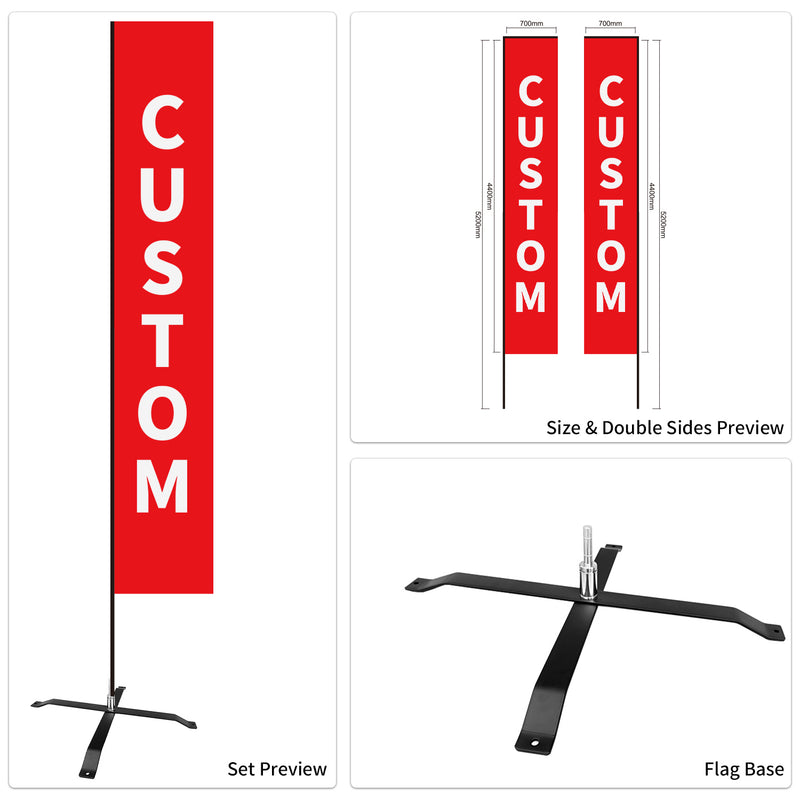 Car Dealership Used Car Advertising Flag