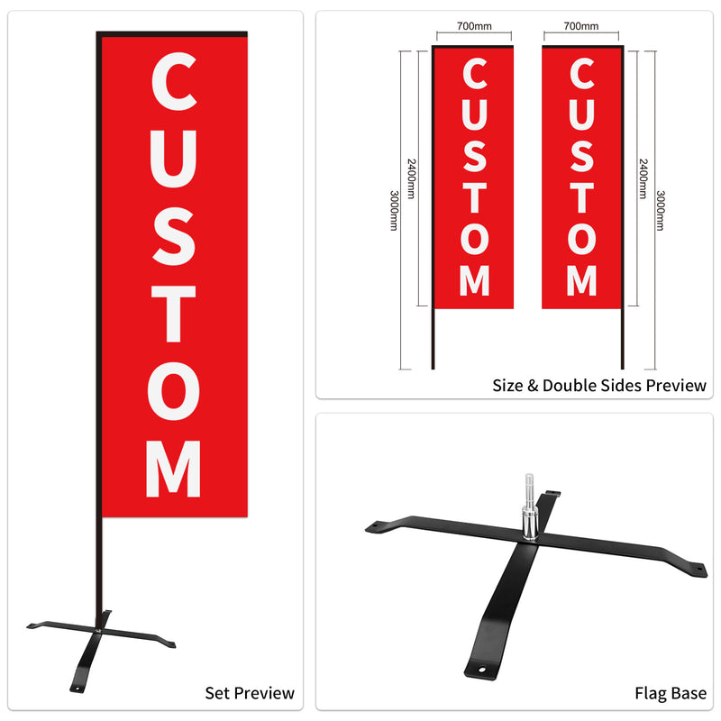 Car Dealership Used Car Advertising Flag