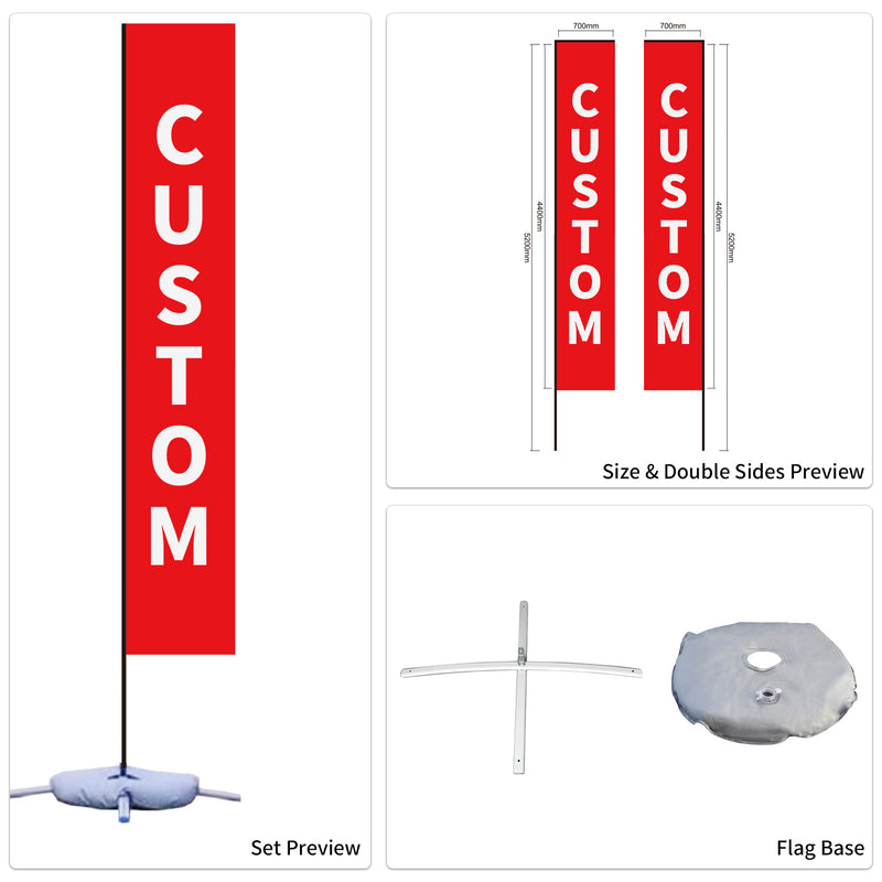Car Dealership Used Car Advertising Flag