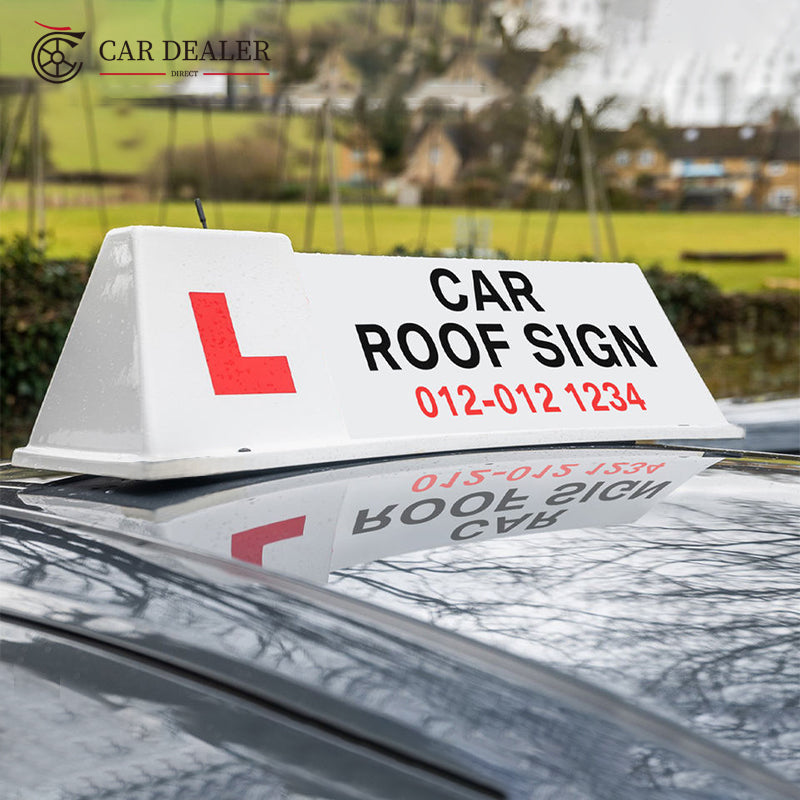 L72 I Custom Magnetic Car Roof Advertising Sign Australia