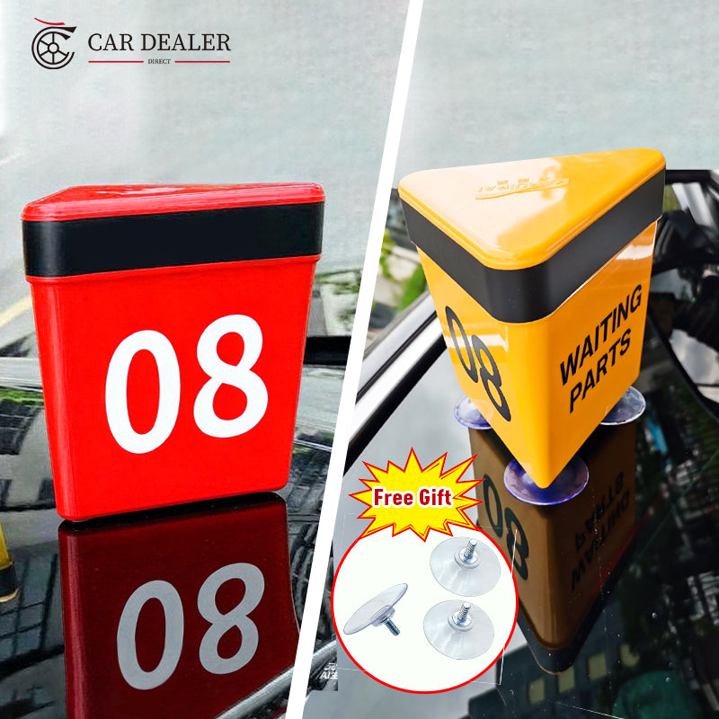 Custom Magnetic Car Topper Signs With Suckers - 10 Pack
