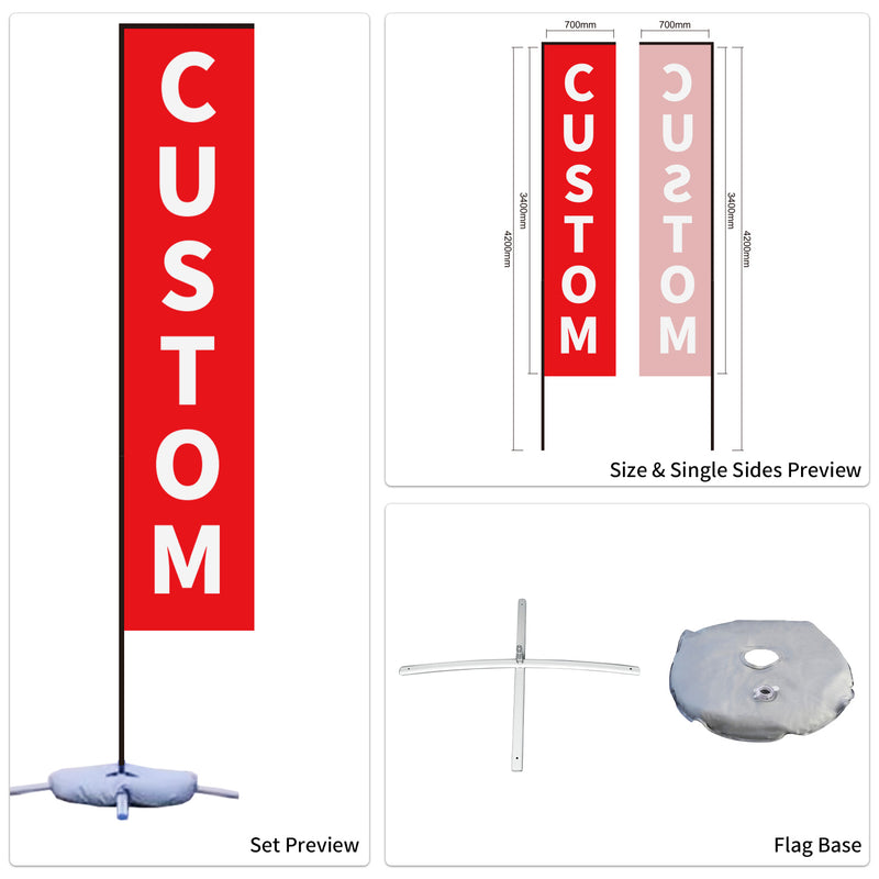 Car Dealership Used Car Advertising Flag