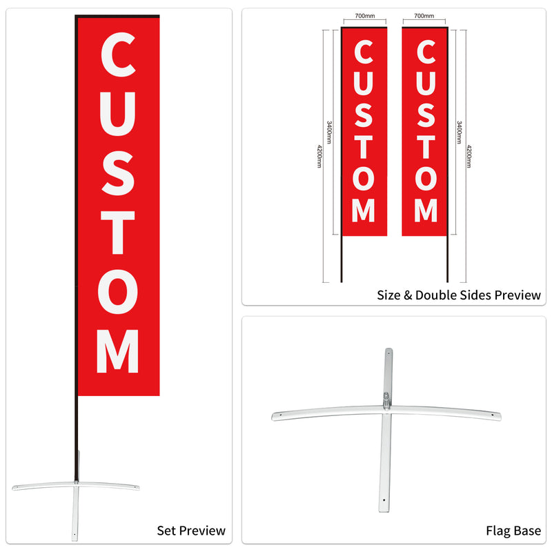 Car Dealership Used Car Advertising Flag