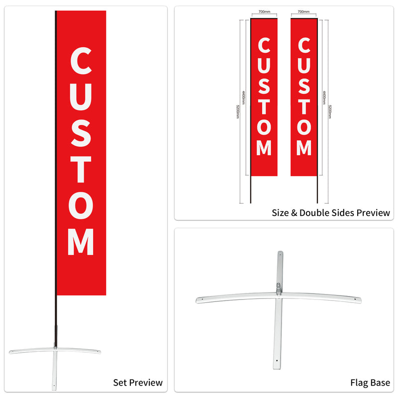 Car Dealership Used Car Advertising Flag