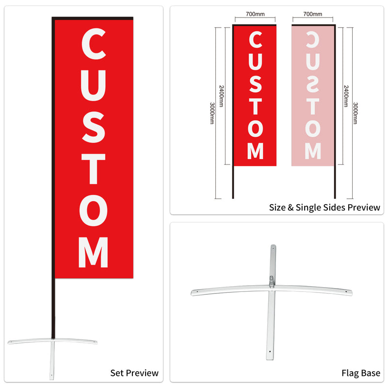 Car Dealership Used Car Advertising Flag