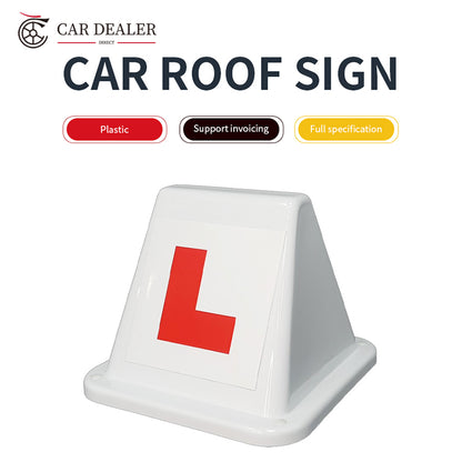 L295 Car Roof Advertising Sign High Visibility Magnetic Cones Car Top Hat