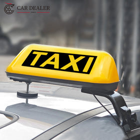 Taxi Roof Sign