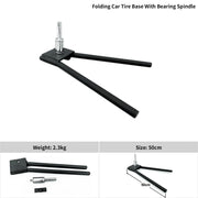 Folding Cartire Base With Bearing Spindle