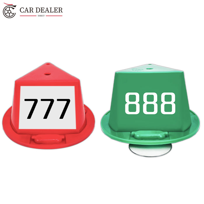 Magnetic Car Roof Hats with Number — Australia Cardealer-Direct
