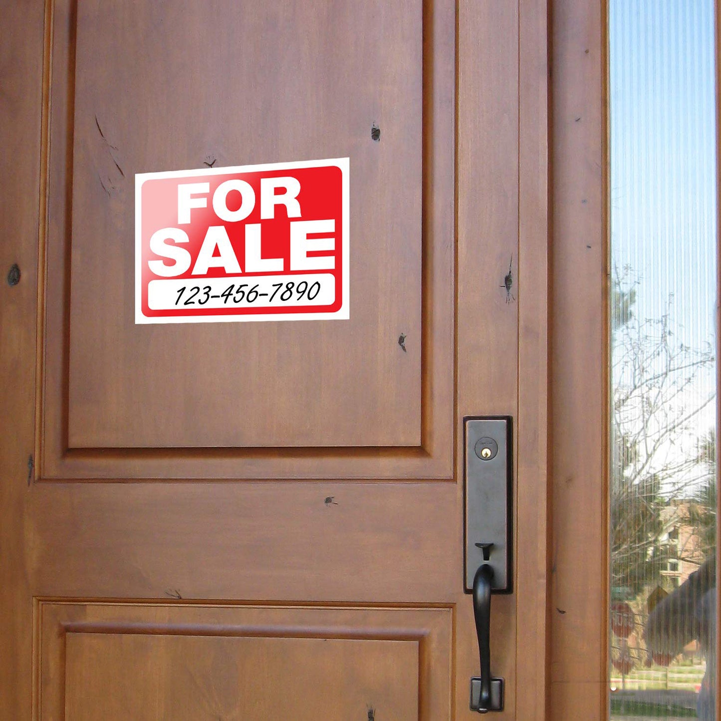 Sale Sign for Car – 50/100PCS 10x7 Inch/25.4x17.8cm Premium Vinyl Decals – Weatherproof Self-Adhesive Stickers