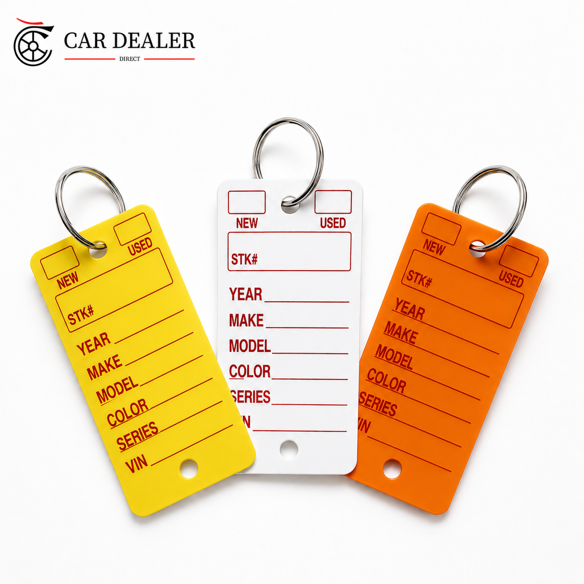 Fall Risk Car Key Tag PVC Auto Service Car Dealer Key Tags — Australia Cardealer-Direct