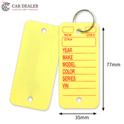 Car Dealer Key Tags