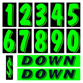 Car Pricing Stickers