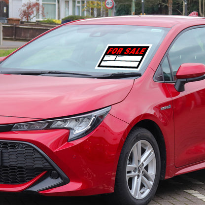 Car Dealer Sticker Price Auto For Sale Sign