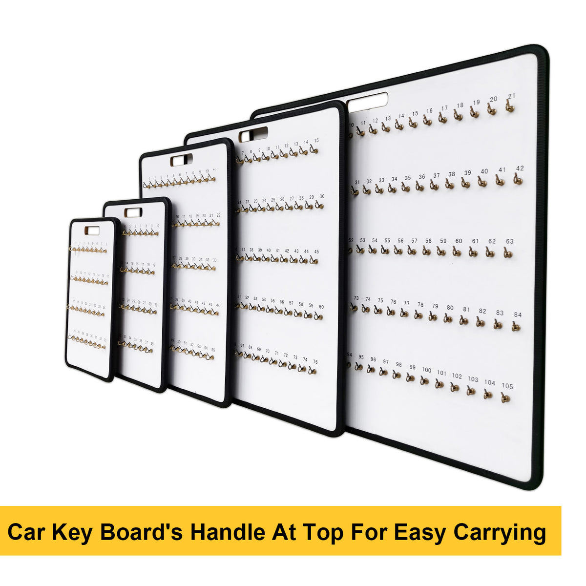 Key Rotation Board 32 Hooks Wooden Car Key Hook Board – Australia Cardealer-Direct
