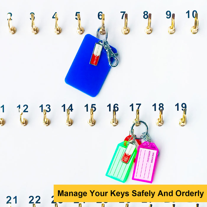 32 Hooks Wooden Car Key Hook Board — Australia CardealerDirect