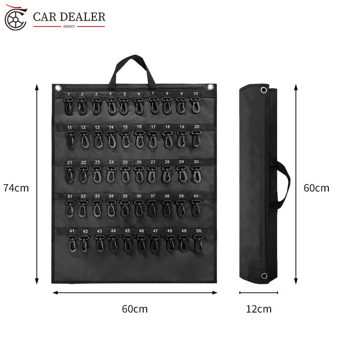 Car Key Rack Rollable Key Case