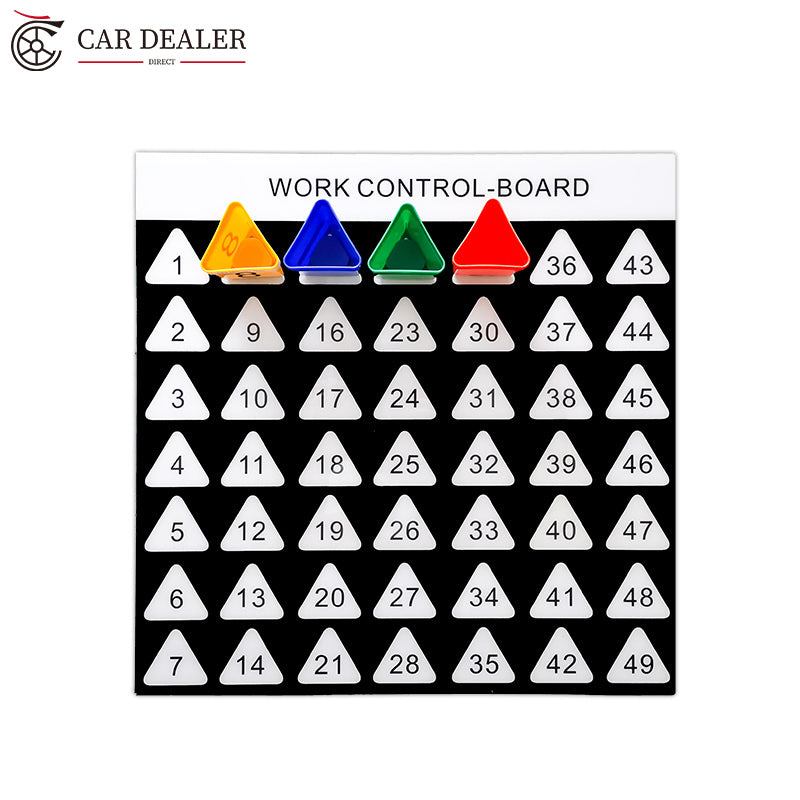 Magnetic Car Roof Top Number Hat Hanging Board — Australia Cardealer-Direct