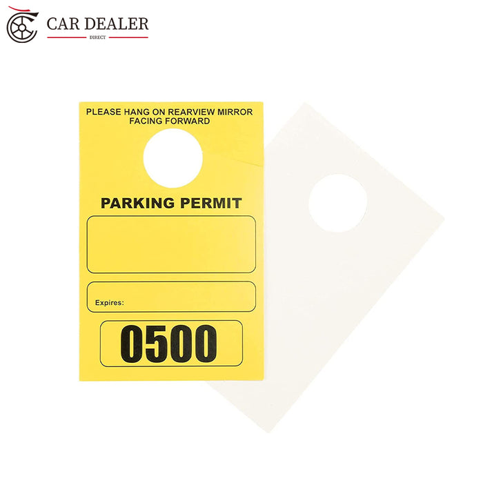 Custom Car Parking Pass Tags For Rear View Mirror — Australia Cardealer