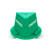 Magnetic Service Control Caps Green Finished