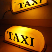 Taxi Roof Top Sign