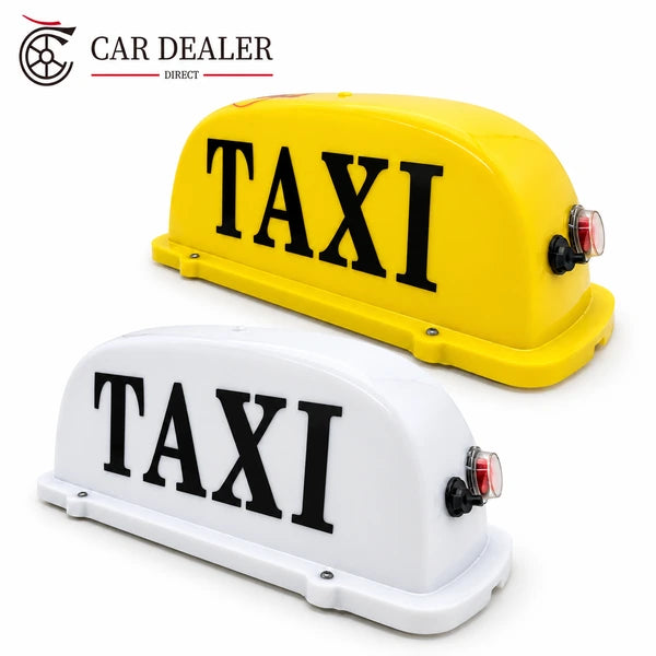 USB Rechargeable Magnetic Taxi Roof Signs – 5 Pack