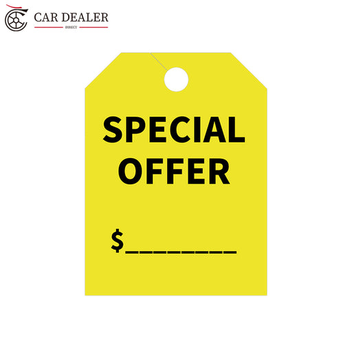 Vehicle Mirror Hang Tags