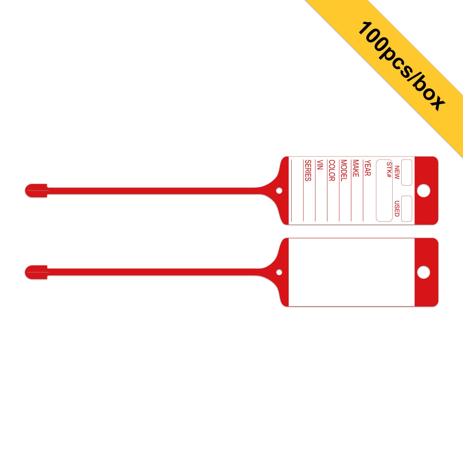 Vehicle Service Key Tags