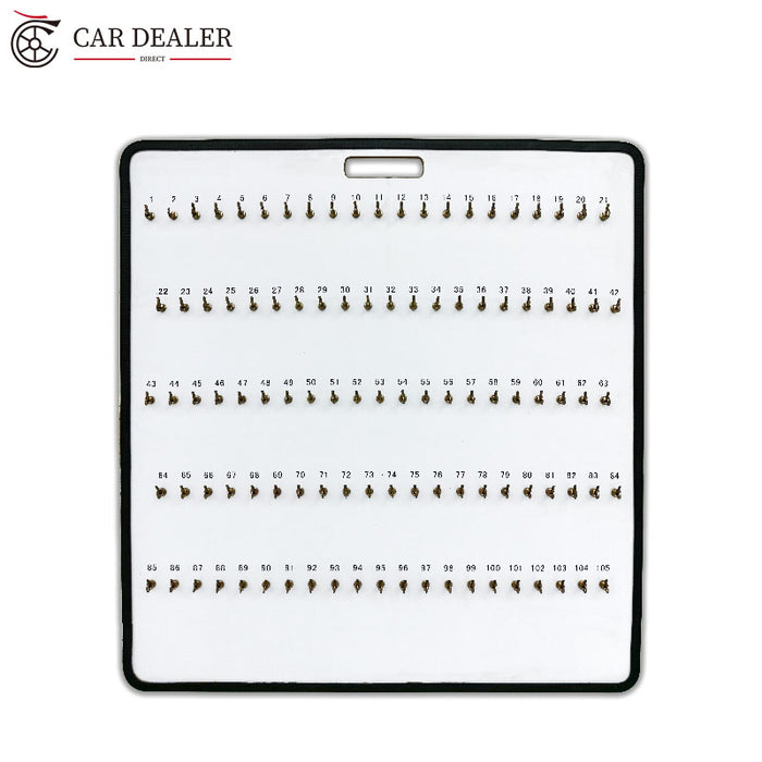 105 Hooks Wooden Car Key Hook Board — Australia CardealerDirect